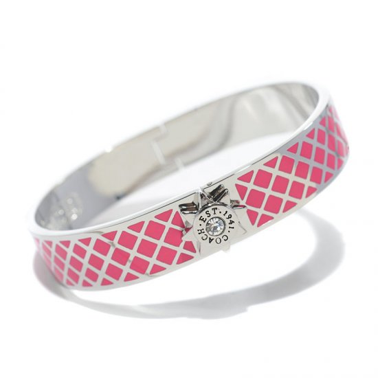 Coach Sun Logo Fuchsia Bracelets CKO | Women